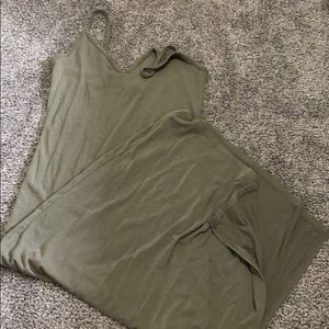 Spaghetti strap maxi dress